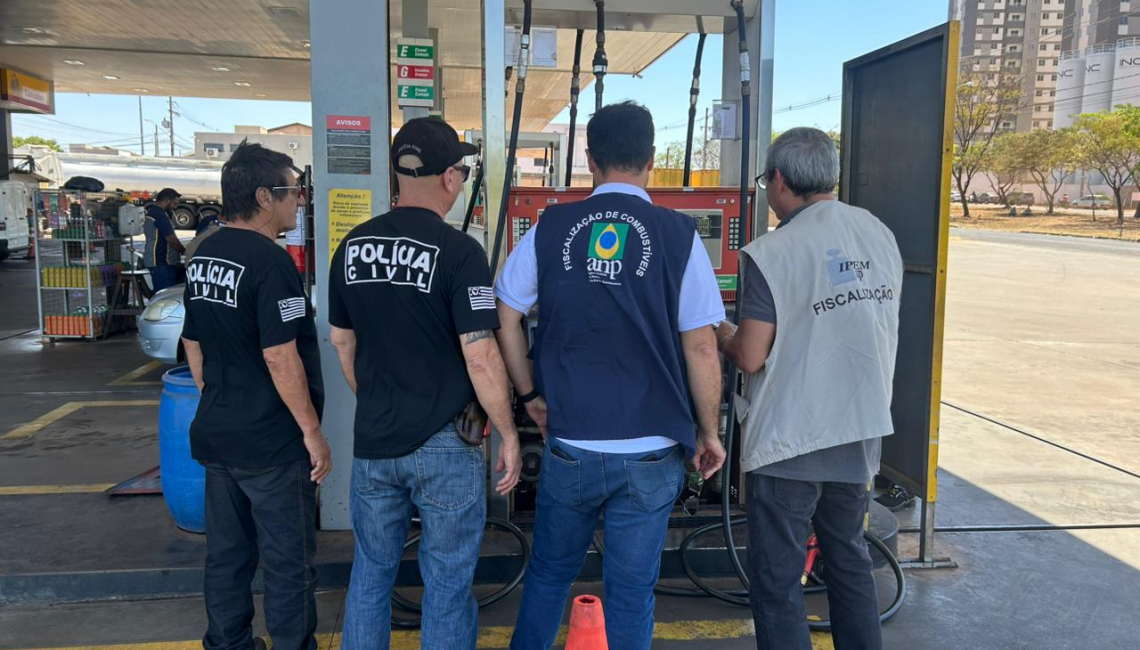 Em São José do Rio Preto, Ipem-SP realiza operação em postos de combustíveis